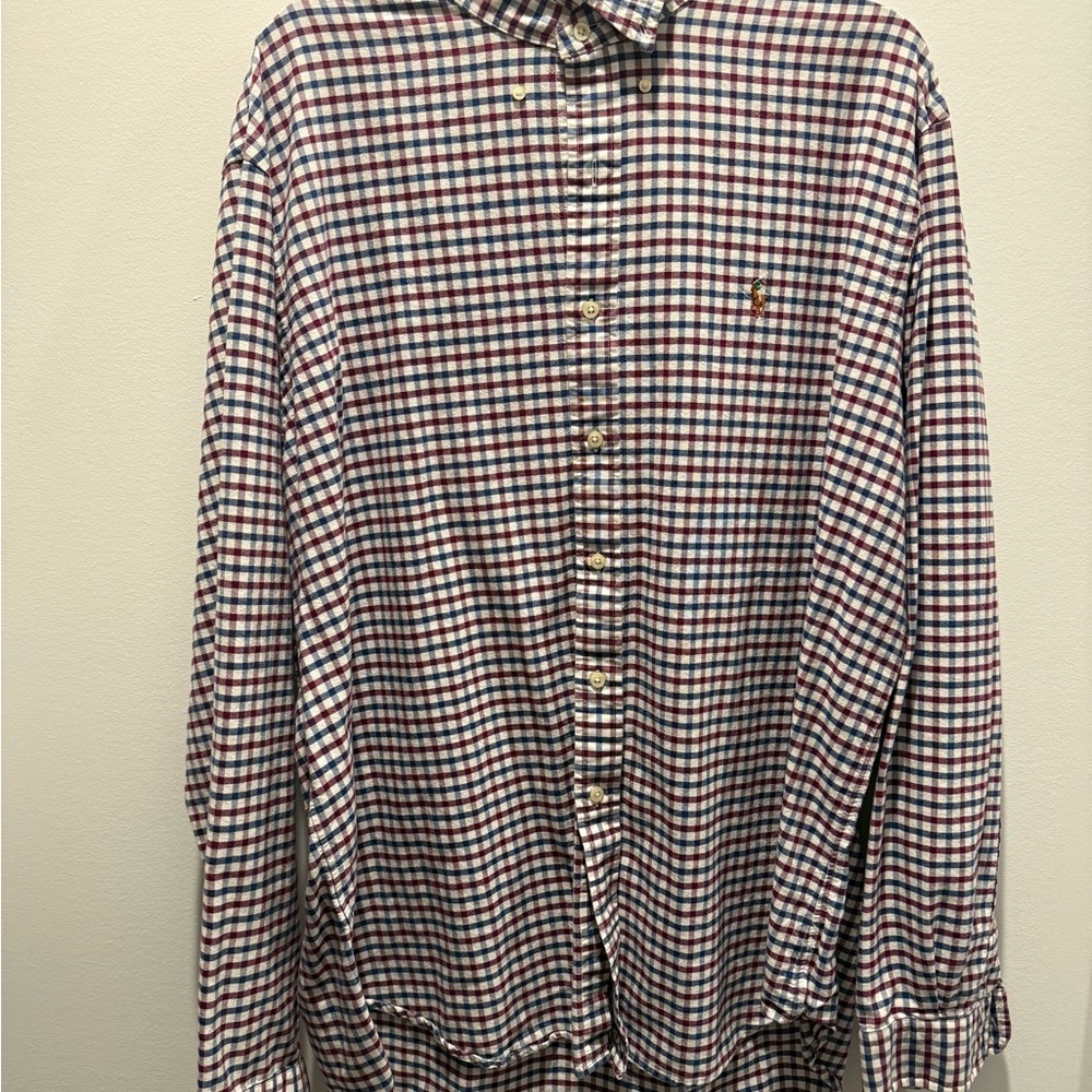 Ralph Lauren Multicolor Checkered Button Down Shirt